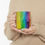 Thumbnail: Rainbow Watercolor Ceramic Mug, (11oz, 15oz)