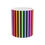 Thumbnail: Rainbow Striped Ceramic Mug, (11oz, 15oz)