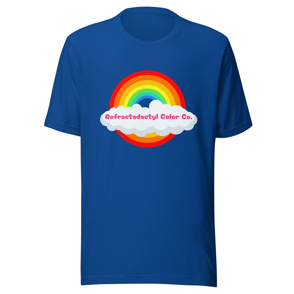 Thumbnail: Rainbow Cloud Unisex t-shirt