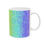 Thumbnail: Rainbow Splatter Paint Ceramic Mug, (11oz, 15oz)