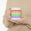 Thumbnail: Rainbow Dotted Ceramic Mug, (11oz, 15oz)