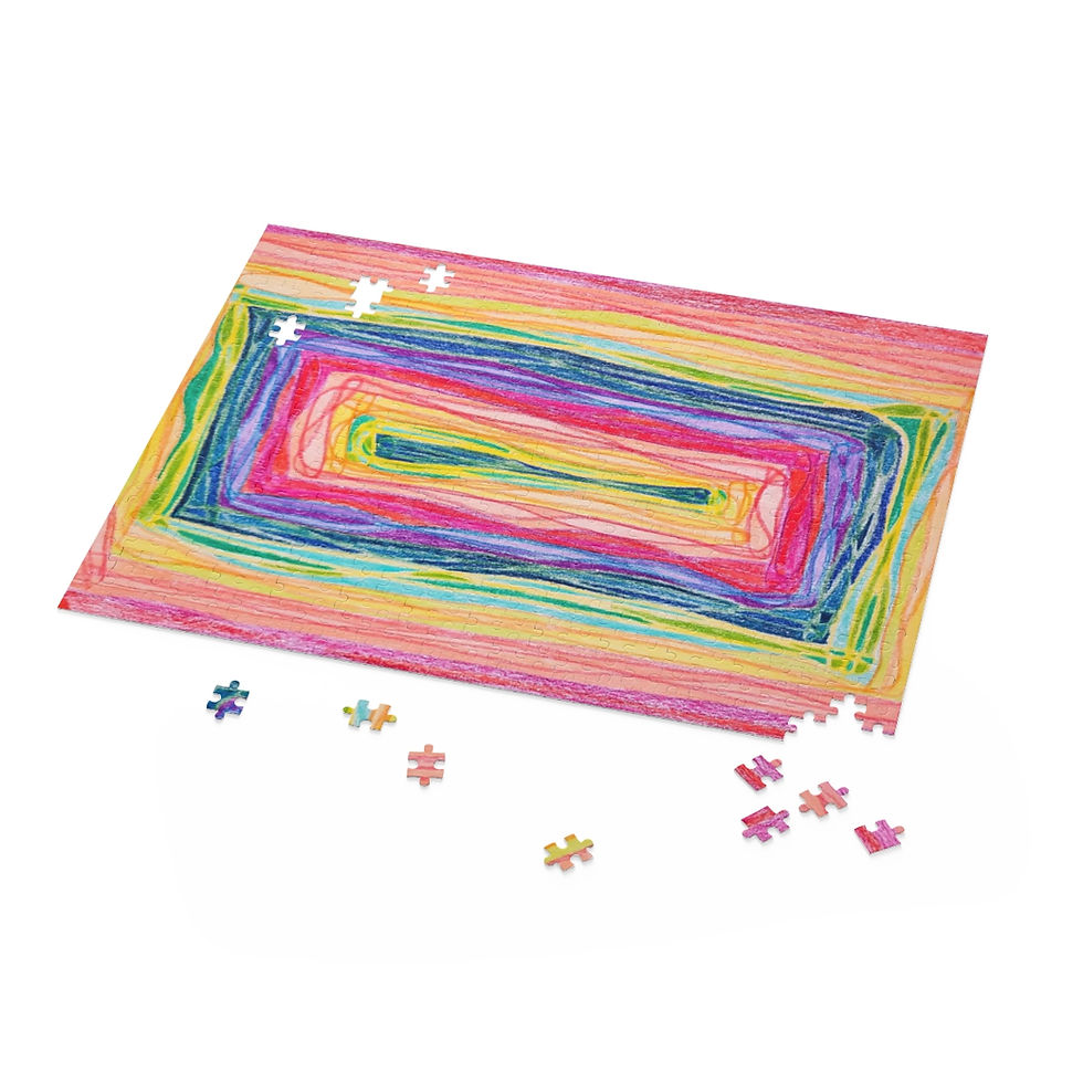 Thumbnail: Rainbow Puzzle (120, 252, 500-Piece)