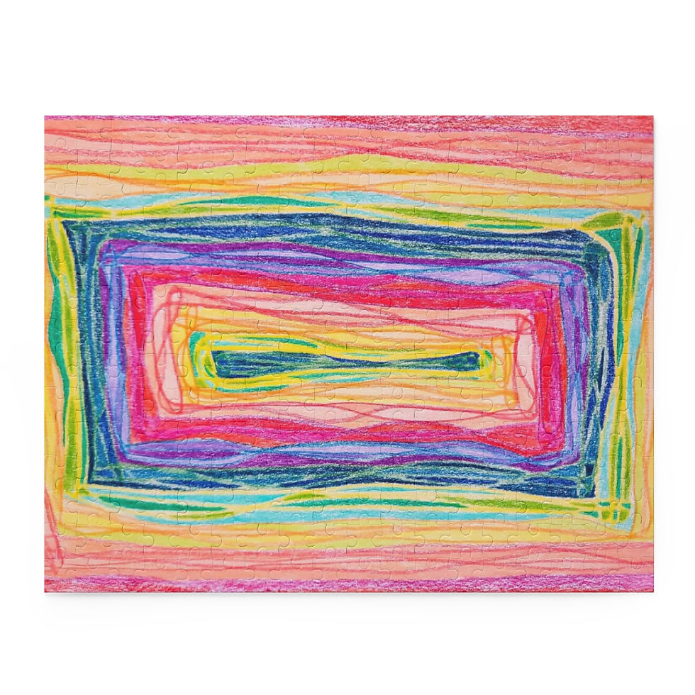 Thumbnail: Rainbow Puzzle (120, 252, 500-Piece)