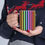 Thumbnail: Rainbow Striped Ceramic Mug, (11oz, 15oz)