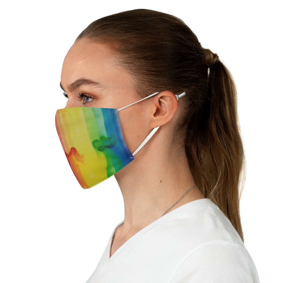 Thumbnail: Rainbow Fabric Face Mask