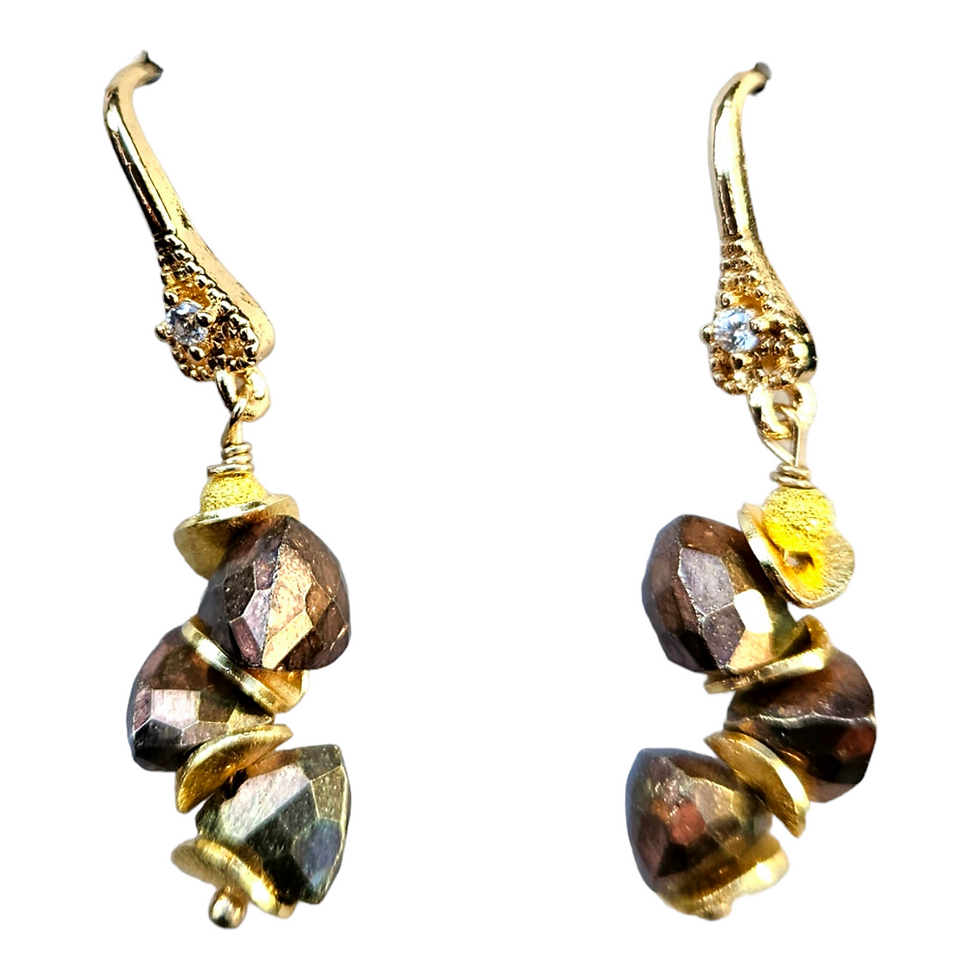Pyrite Earrings