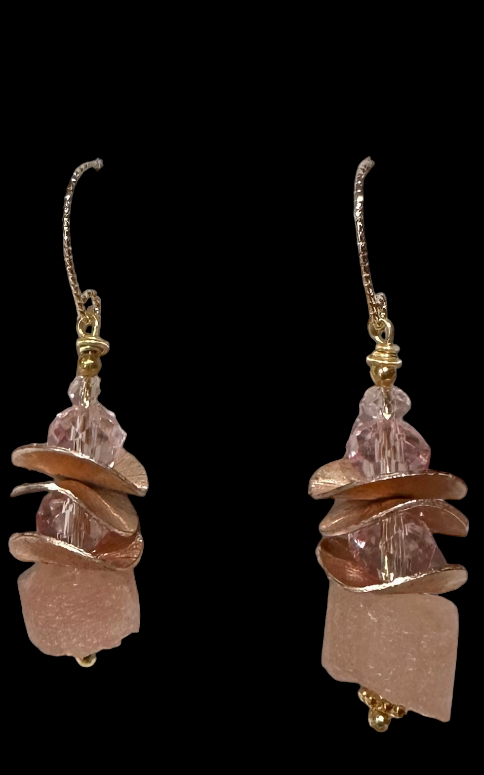 Rose Quartz Earrings