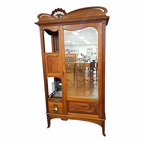 Large Wooden Wardrobe Amoire