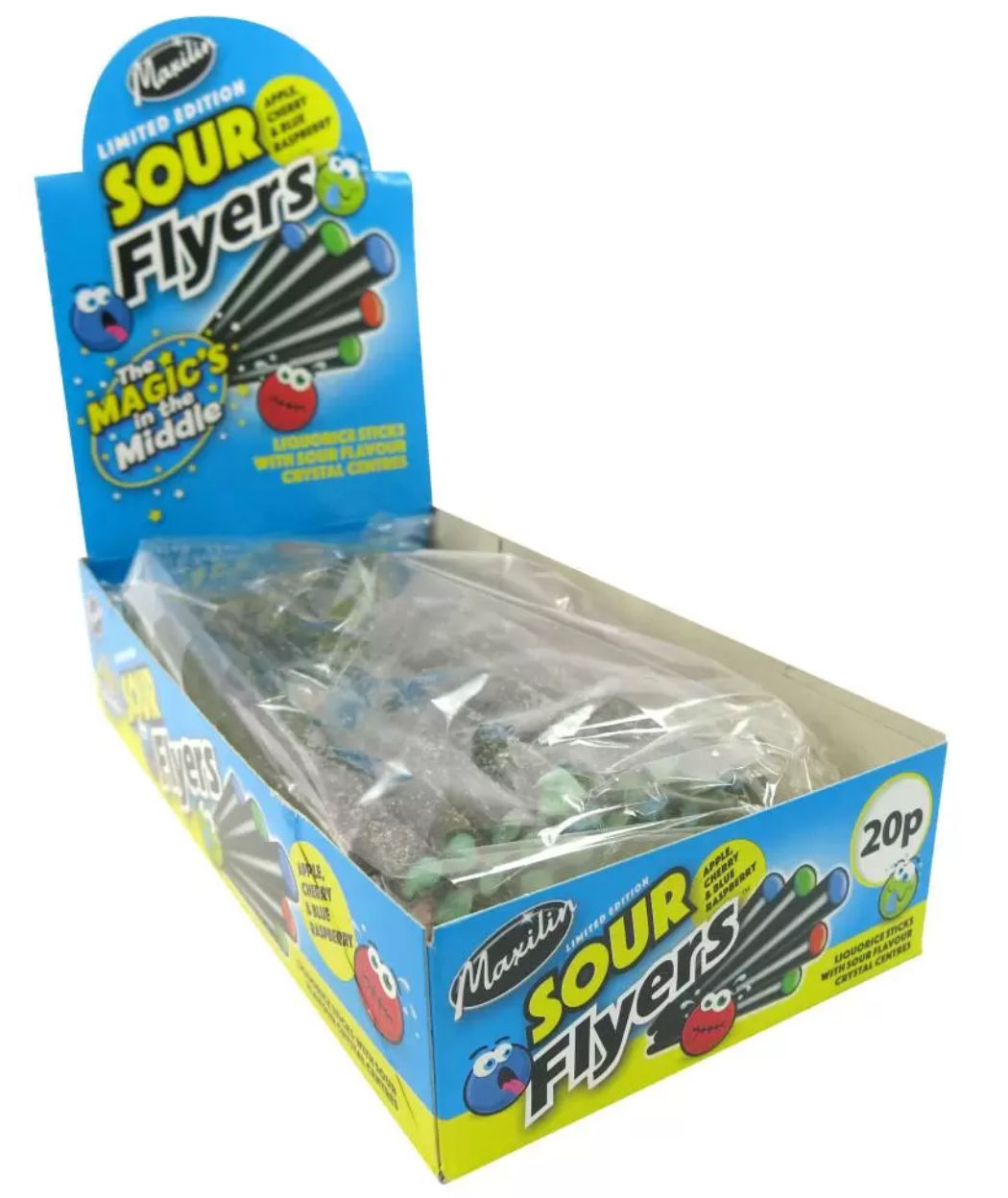 Maxilin Sour Liquorice Flyers