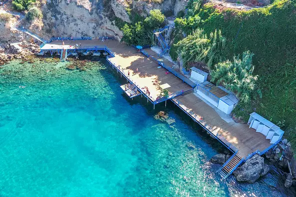 antalya falez beach
