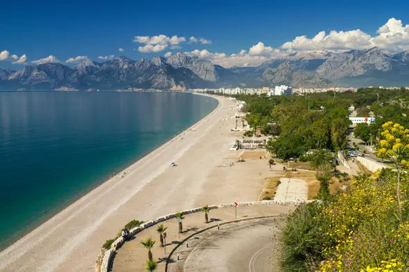 antalya variant, konyaalti beach