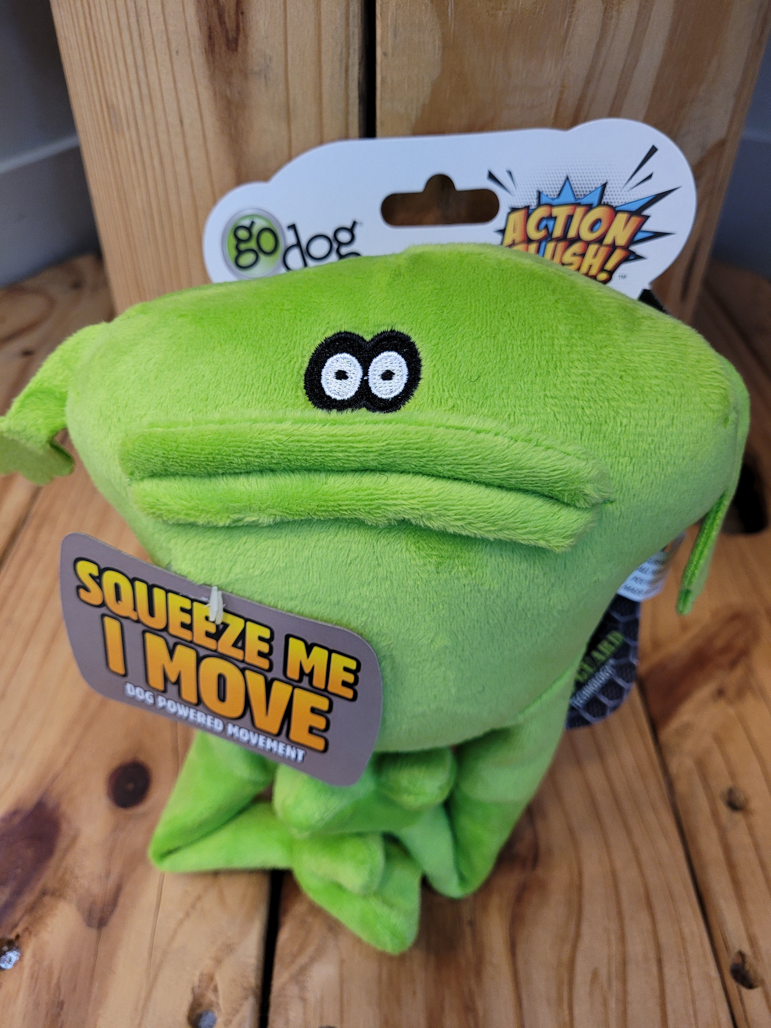 GoDog Action Plush Frog Toy
