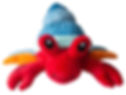 Snugarooz Hermie the Crab Dog Toy