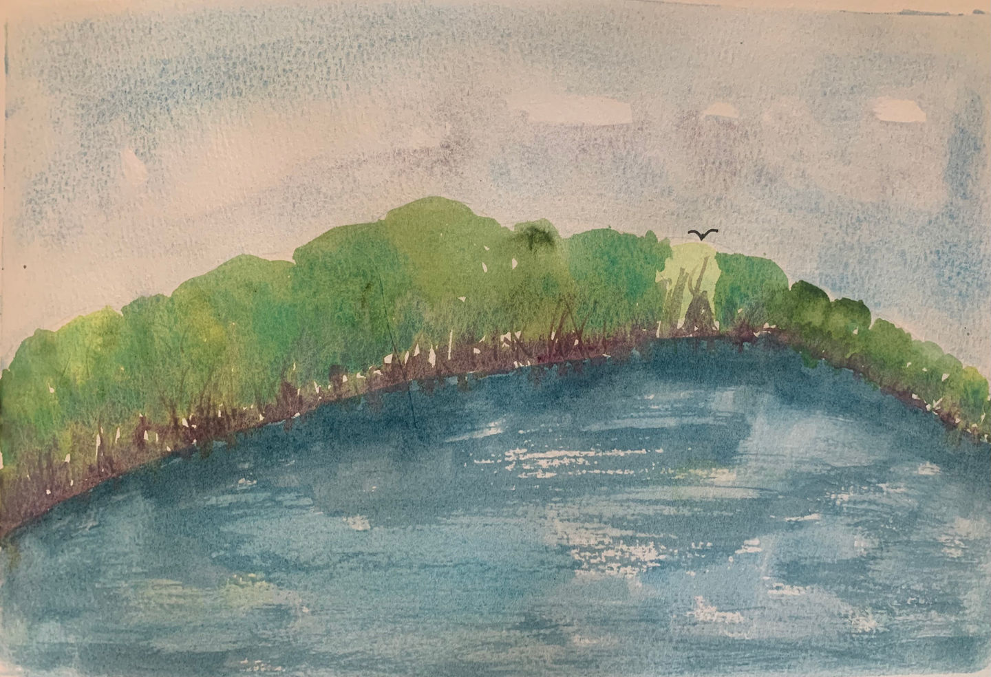 Springtime
8"L x 6"H