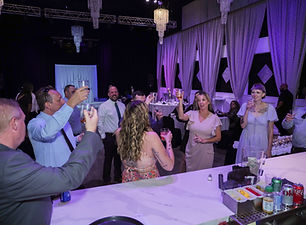 Champagne toast