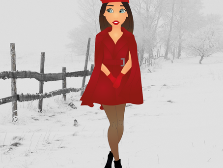 LA CAPE D’HIVER ET LE BERET ROUGES