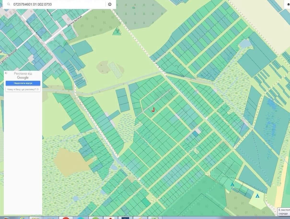 Земельна ділянка Шацьк, с. Пульмо