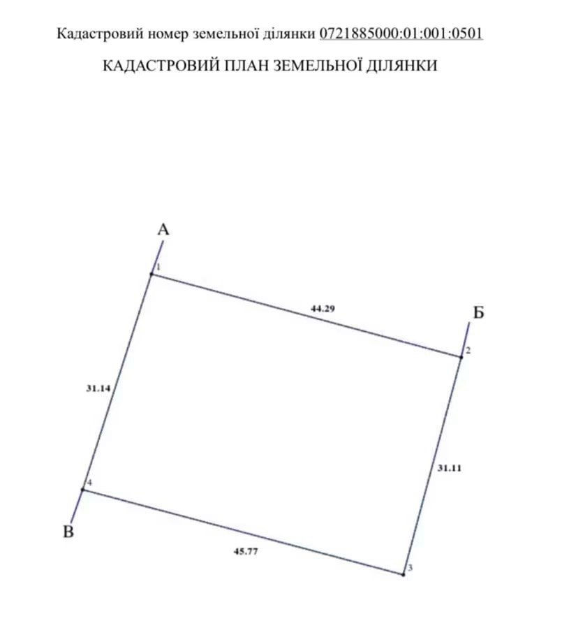 Прев'ю: Ділянка с. Озерце Луцький рн