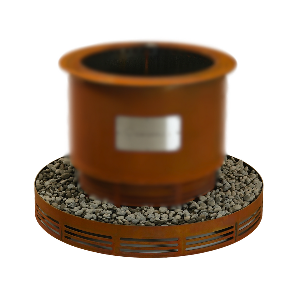 Smokelis Kindle Ember Shield - The Smokeless Fire Pit