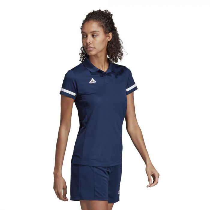 Thumbnail: WOMENS POLO - NAVY/WHITE - P19