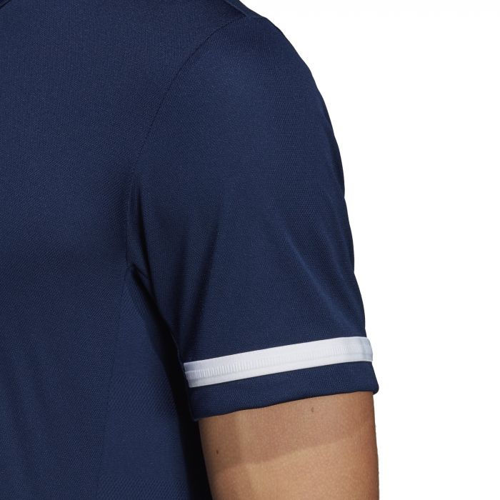 Thumbnail: MENS POLO SHIRT - NAVY/WHITE P19