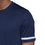 Thumbnail: MENS SHORT SLEEVE JERSEY - NAVY/WHITE - T19