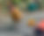 Chicken walking across a yoga mat in a garden