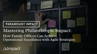 Mastering Philanthropic Impact with Agile Methodologies