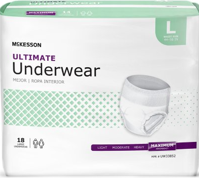Unisex Adult McKesson Ultimate Pull On Heavy Absorbency