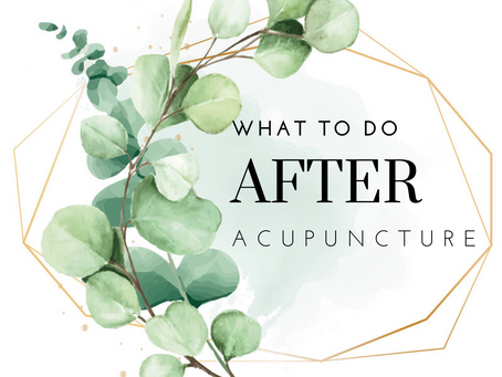 What To Do After Acupuncture