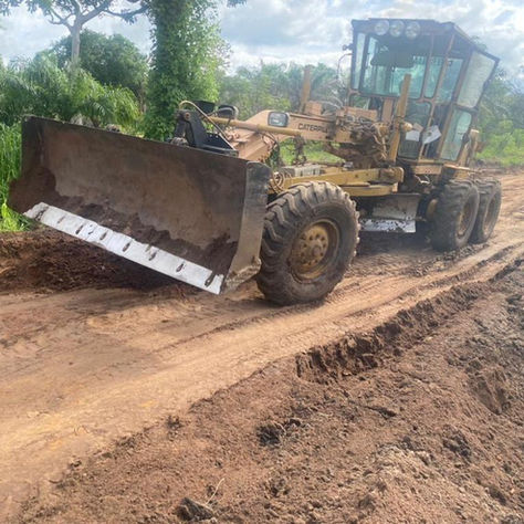 Programme de reprofilage de la voie reliant des villages