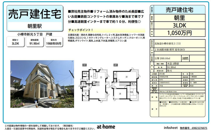 新光５丁目　中古戸建