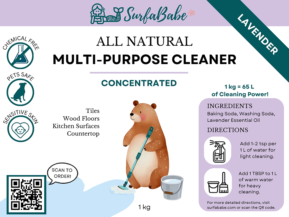 Thumbnail: Natural Multi-Purpose Surface Cleaner Lavender