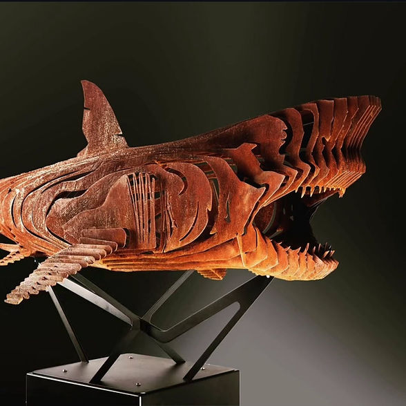 MEGALODON CORTEN BY SC