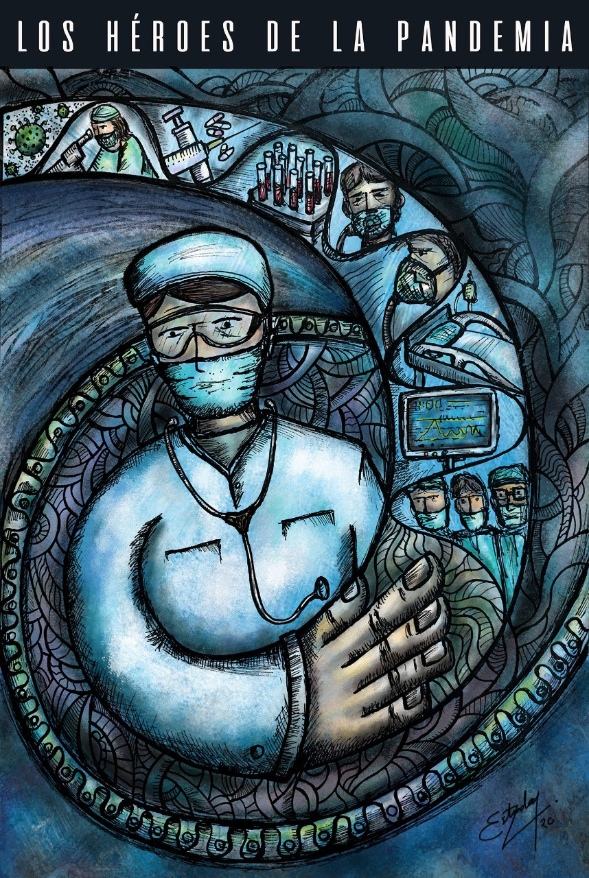 Los héroes de la pandemia