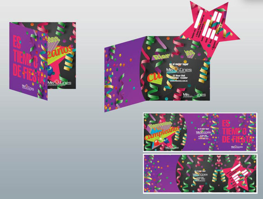 Diseño personalizado de invitaciones para instituciones o eventos