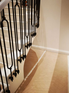 Metal staircase