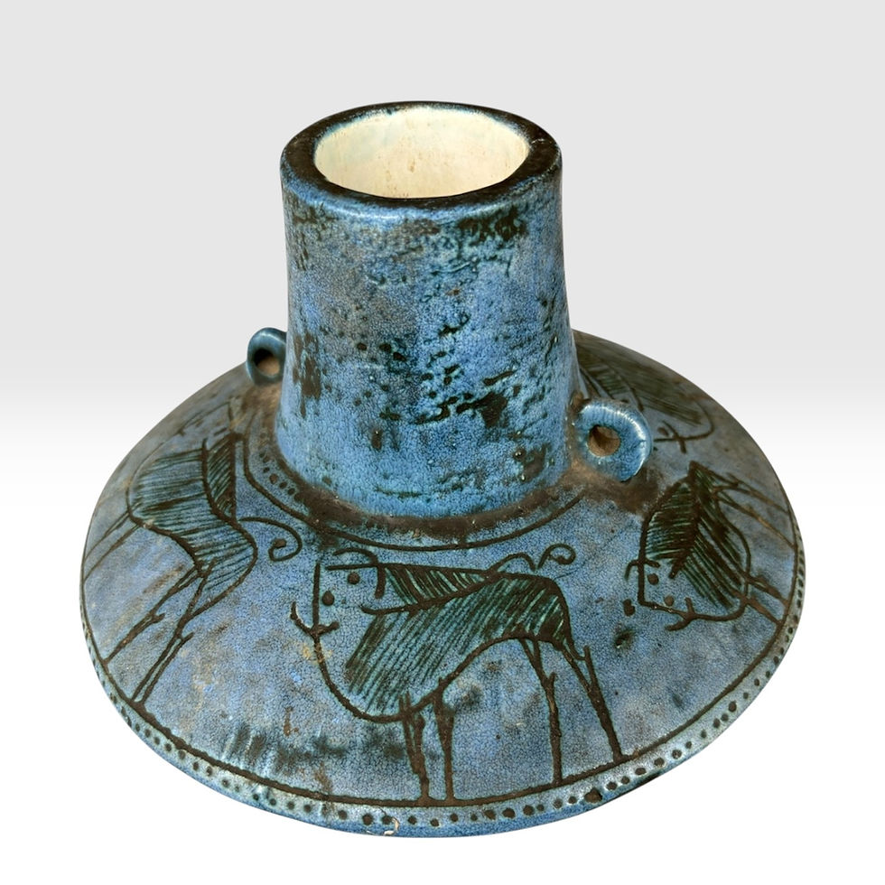 Miniature : Jacques BLIN (1920–1995), vase à anses circulaires latérales