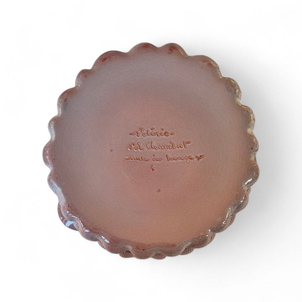 Miniature : Pol CHAMBOST (1906-1983), Partie de Service de table aux palourdes, circa 1959
