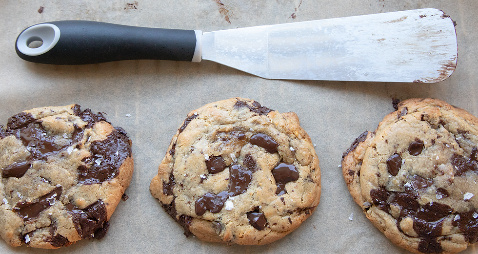 Double Chocolate Chip Cookies from Salt and Sea Norway