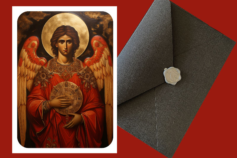 Orthodox Icon Prayer Card by Aurora Icons