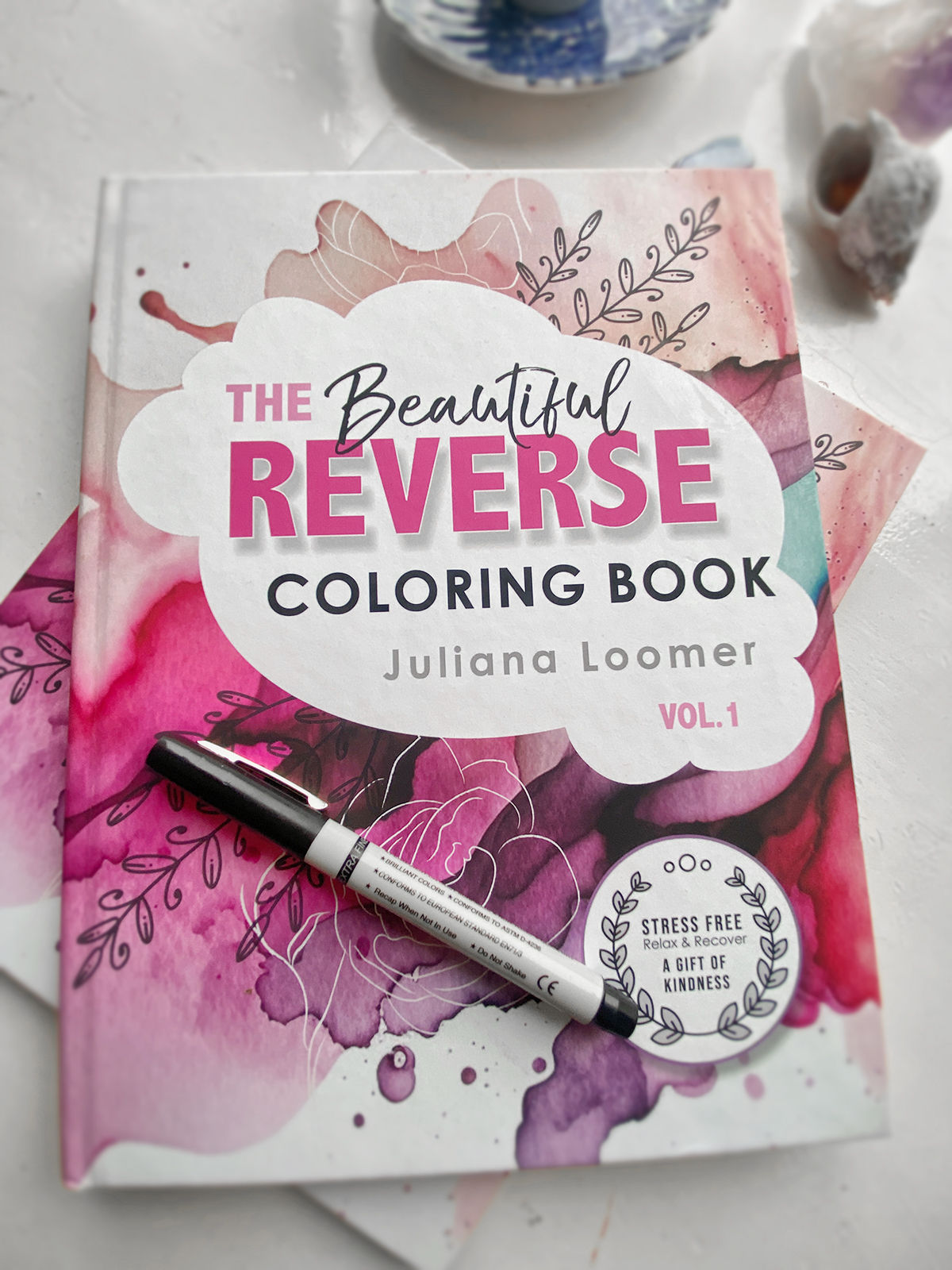 The Beautiful Reverse Coloring Book - Hardcover