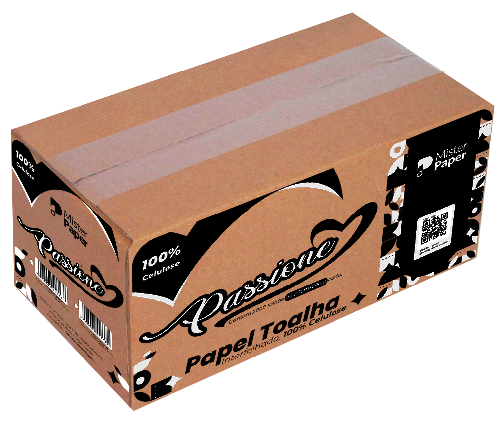 Passione Papel Interfolhas 2mil Folhas Dupla 15+15gr