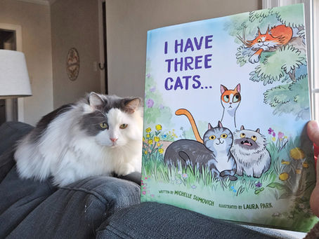 I Have Three Cats . . . by Michelle Sumovich, illustrated by Laura Park