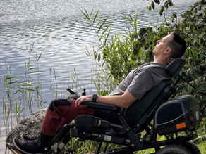 Did I get stuck on the beach in the FourX wheelchair?