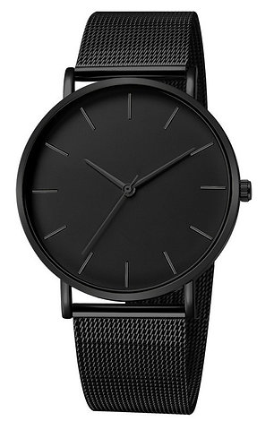 Relógio de pulso masculino minimalista