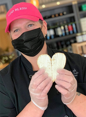 Brandy Kirchner, owner of White Oak Wine Cafe