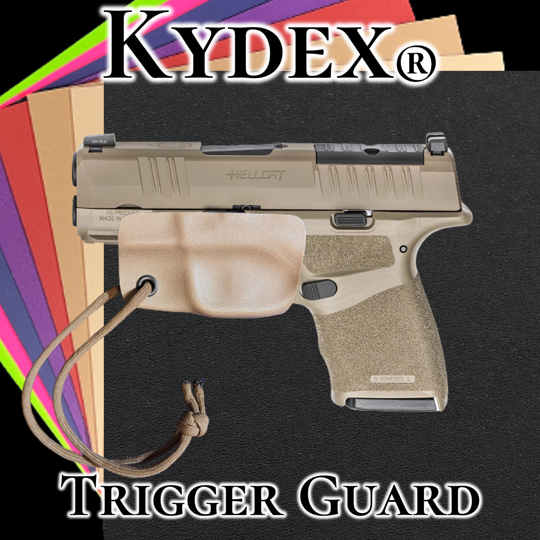 SPRINGFIELD HELLCAT KYDEX TRIGGER GUARD