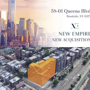 新帝国斥资1620万美元收购皇后区Woodside公寓开发土地