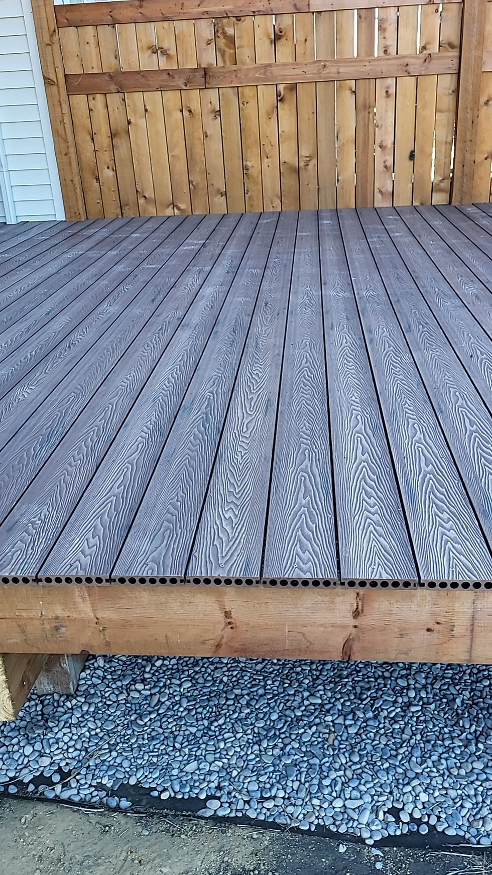 Thumbnail: Hollow Composite Board - Mixed Brown & Black